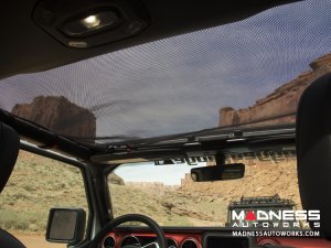 Jeep Wrangler JL Hard Top Eclipse Sun Shade - Black Jeep Wrangler JL Hard Top Eclipse Sun Shade - Black